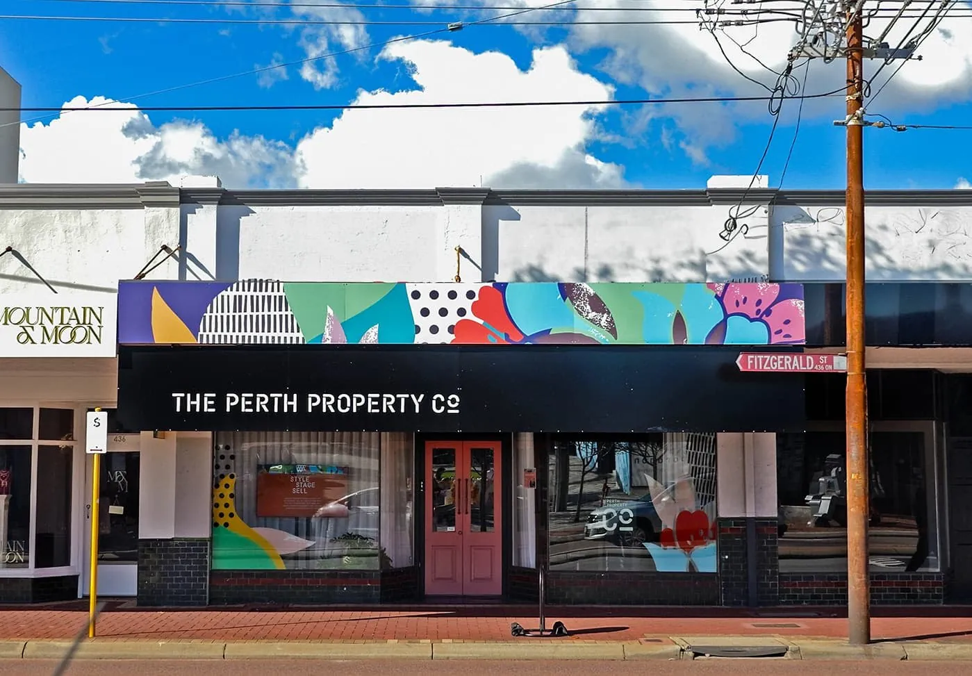 The Perth Property Co. shopfront on Fitzgerald St